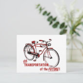 Carte Postale Le transport de l'avenir (Debout devant)