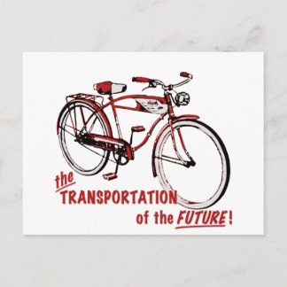 Carte Postale Le transport de l'avenir