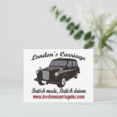 Carte Postale Le transport de Londres (Debout devant)