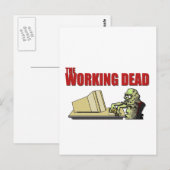 Carte Postale Le travail mort (Devant / Derrière)