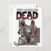 CARTE POSTALE LE TRAVAIL MORT (Devant / Derrière)