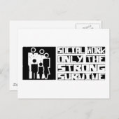 Carte Postale Le travail social survit (Devant / Derrière)