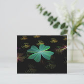 Carte Postale ☼ Le trèfle à quatre feuilles ☼ (Debout devant)