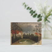 Carte Postale Le triage de la volaille par Henri Rousseau (Debout devant)