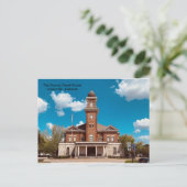 Carte Postale Le tribunal du comté de Greenville, Alabama (Debout devant)