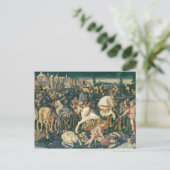 Carte Postale Le triomphe de David et Saul, c.1445-55 (Debout devant)