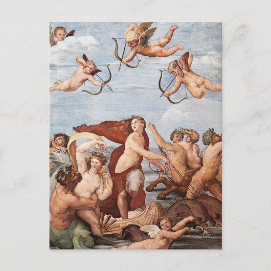 Carte Postale Le triomphe de Galatea (Devant)