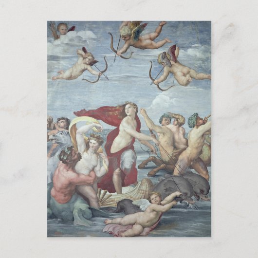 Carte Postale Le triomphe de Galatea, 1512-14 (Devant)
