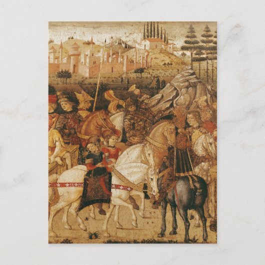 Carte Postale Le triomphe de Julius César (Devant)