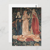 Carte Postale Le triomphe de la mort, ou La bande flamande des 3 (Devant / Derrière)