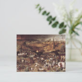 Carte Postale Le triomphe de la mort par Peter Bruegel (Debout devant)