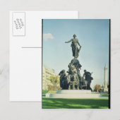 Carte Postale Le triomphe de la République, 1879-99 (Devant / Derrière)