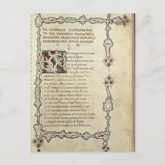 Carte Postale Le triomphe de l'amour (Devant)