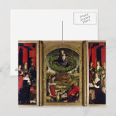 Carte Postale Le triptyque de Moïse et de Bush brûlant (Devant / Derrière)