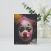 Carte Postale Le triste clown (Debout devant)