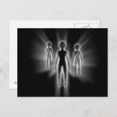 Carte Postale Le troisième type d'enlèvement (Devant / Derrière)