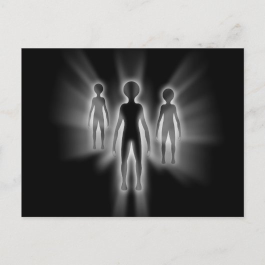 Carte Postale Le troisième type d'enlèvement (Devant)