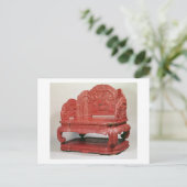 Carte Postale Le trône de l'empereur Ch'ien Lung (1736-95) (Debout devant)