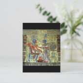 Carte Postale Le trône de Toutankhamon (Debout devant)