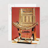 Carte Postale Le trône ecclésiastique du pharaon (Devant / Derrière)