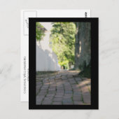 Carte Postale Le trottoir colonial (Devant / Derrière)