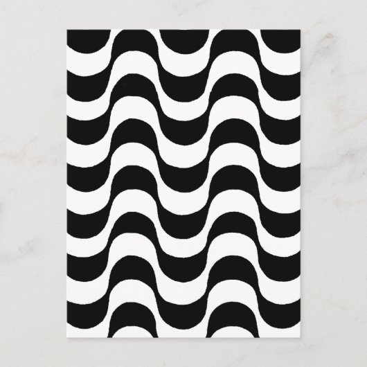 Carte Postale Le trottoir de Copacabana, Rio de Janeiro, Brésil (Devant)