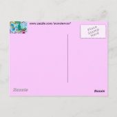 Carte Postale Le tsunami (Dos)