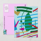 Carte Postale Le tsunami (Devant / Derrière)