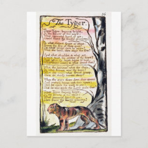 Carte Postale 'Le Tyger', plaque 36 (Bentley 42)