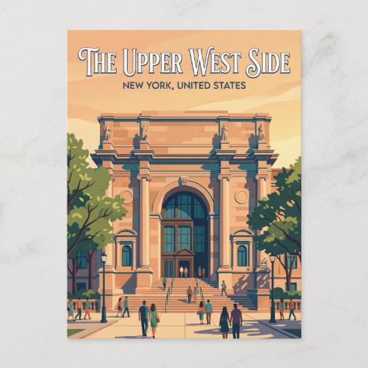 Carte Postale Le Upper West Side de l'État de New York (Devant)