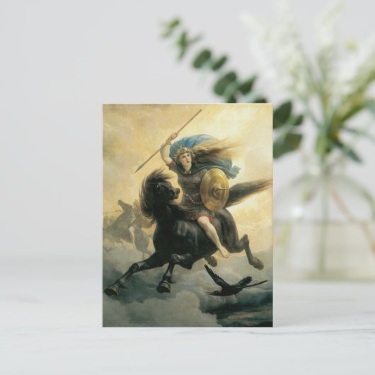 Carte Postale Le Valkyrie, 1869 (Debout devant)