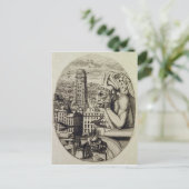 Carte Postale Le Vampire, 1853 (Debout devant)