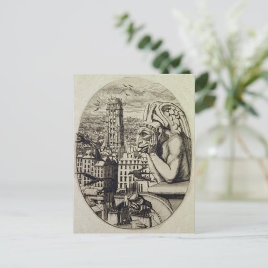 Carte Postale Le Vampire, 1853 (Debout devant)