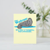 Carte Postale Le vampire de morse (Debout devant)