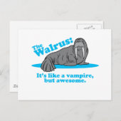 Carte Postale Le Vampire de Walrus (Devant / Derrière)