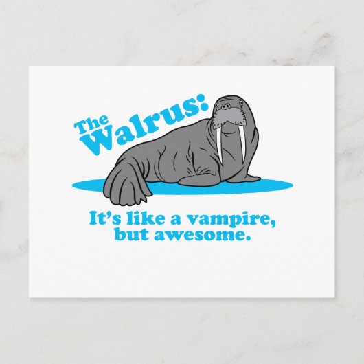 Carte Postale Le Vampire de Walrus (Devant)