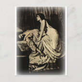 Carte Postale Le Vampire par Burne-Jones 1897 (Devant)