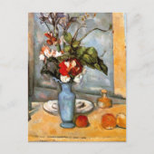 Carte Postale Le Vase Bleu La Vie morte Paul Cézanne (Devant)