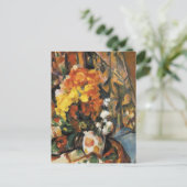 Carte Postale Le Vase Fleuri Paul Cezanne (Debout devant)