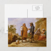 Carte Postale Le vendeur de Fortune (Devant / Derrière)