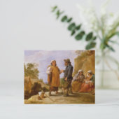 Carte Postale Le vendeur de Fortune (Debout devant)