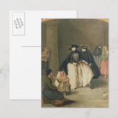 Carte Postale Le vendeur de fruits (Devant / Derrière)