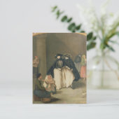 Carte Postale Le vendeur de fruits (Debout devant)