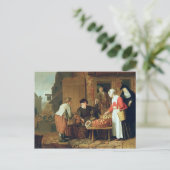Carte Postale Le vendeur de fruits (Debout devant)