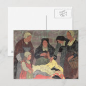 Carte Postale Le vendeur de tissus, c.1898 (Devant / Derrière)