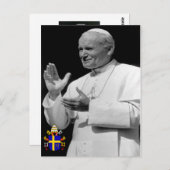 Carte Postale Le Vénérable Pape Jean-Paul II (Devant / Derrière)