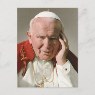 Carte Postale Le Vénérable Pape Jean-Paul II
