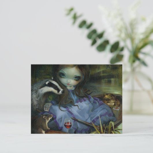 Carte postale "Le vent dans les saules" (Debout devant)