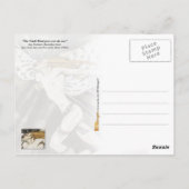 Carte Postale Le Vent Du Nord Se Lasse Au-Dessus De La Mer (Dos)