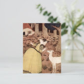 Carte Postale "Le vent" par Edmund Dulac (Debout devant)